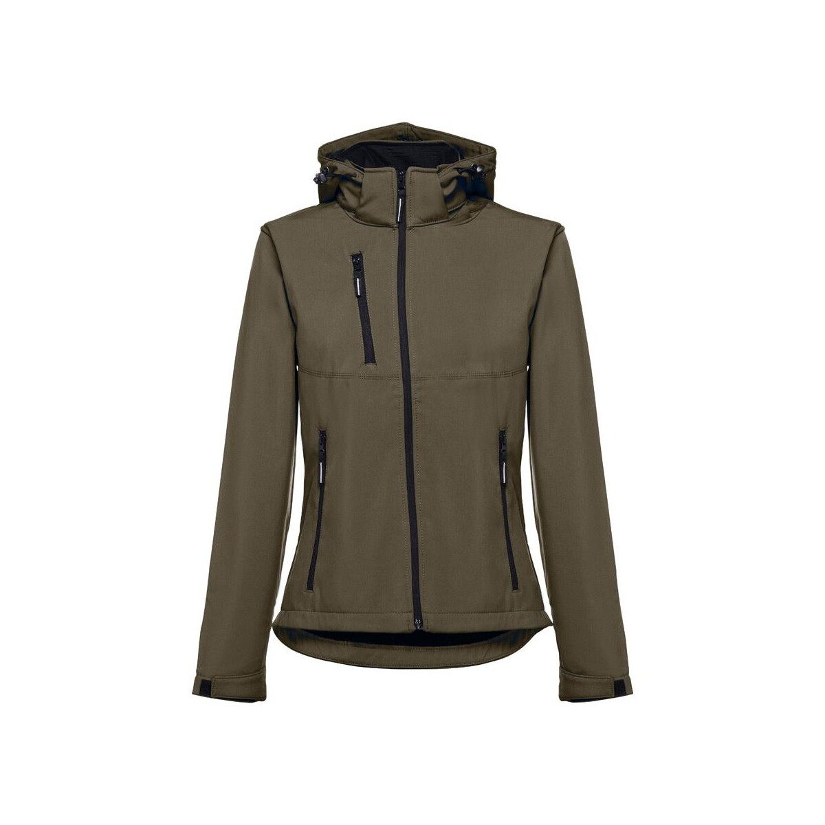 Kurtki z logo – thc zagreb women. damska kurtka softshell taliowana 30181_149 THC ZAGREB WOMEN. Damska kurtka softshell taliowana 30181_149