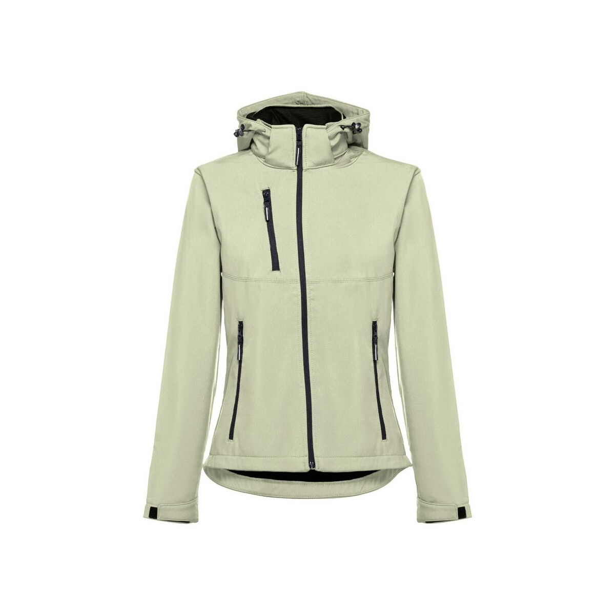 Kurtki z logo – thc zagreb women. damska kurtka softshell taliowana 30181_159 THC ZAGREB WOMEN. Damska kurtka softshell taliowana 30181_159