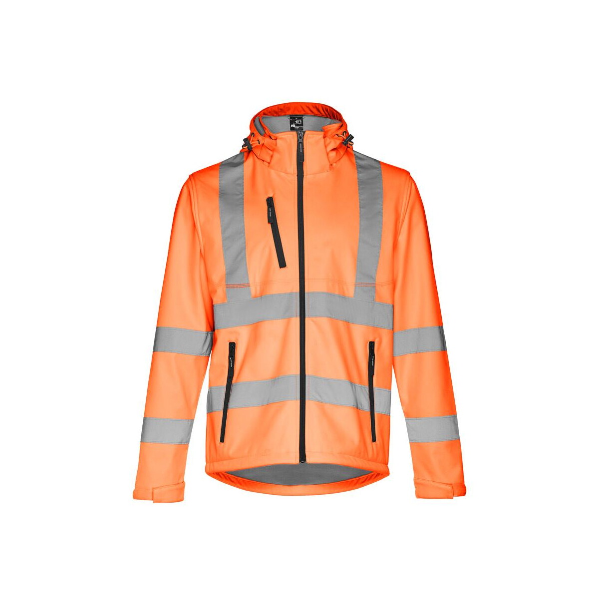 Kurtki z logo – thc zagreb work. kurtka softshell o wysokiej widoczności (unisex) 30182_198-a THC ZAGREB WORK. Kurtka softshell o wysokiej widoczności (unisex) 30182_198-a