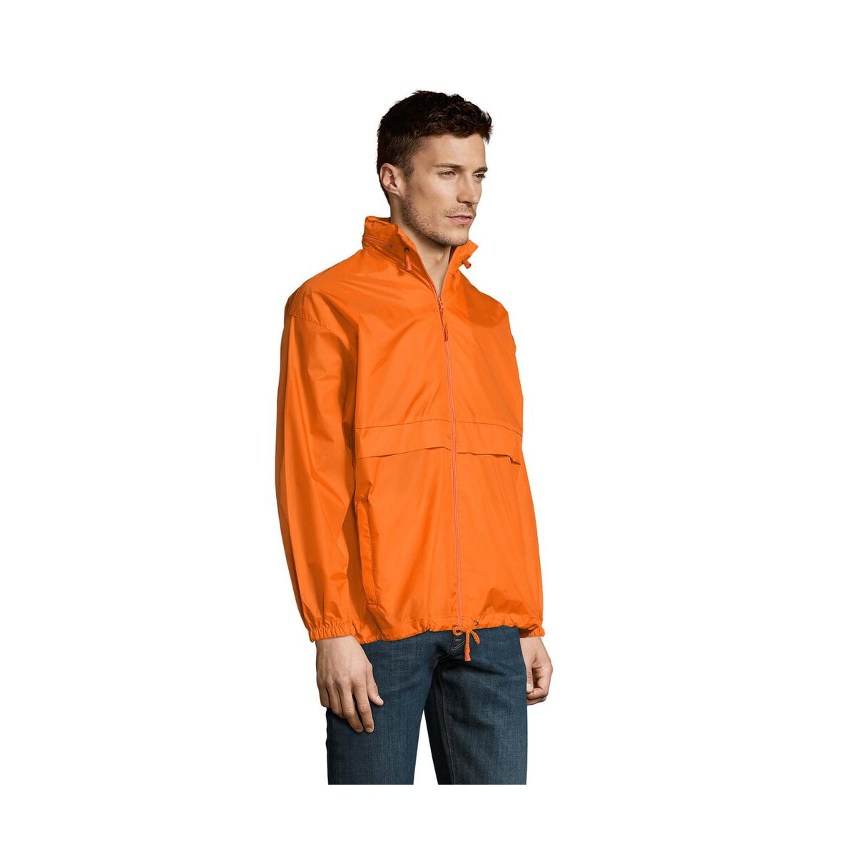 Kurtki z logo – wiatrówka unisex surf surf s32000-or-side Wiatrówka unisex SURF SURF s32000-or-side