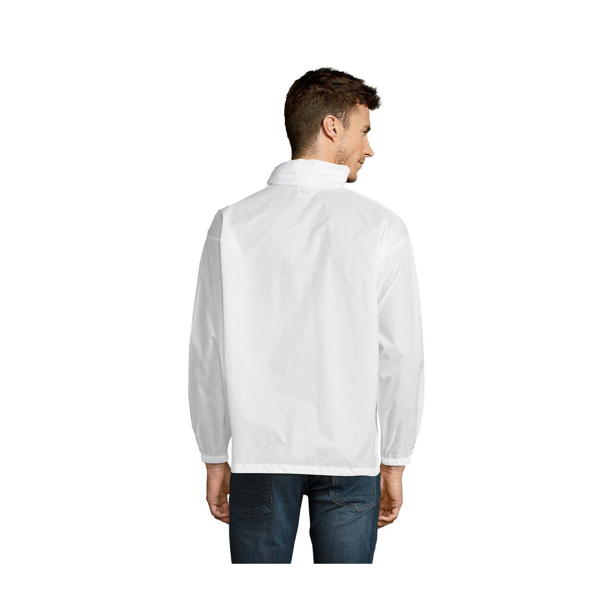 Kurtki z logo – wiatrówka unisex surf surf s32000-wh-back Wiatrówka unisex SURF SURF s32000-wh-back