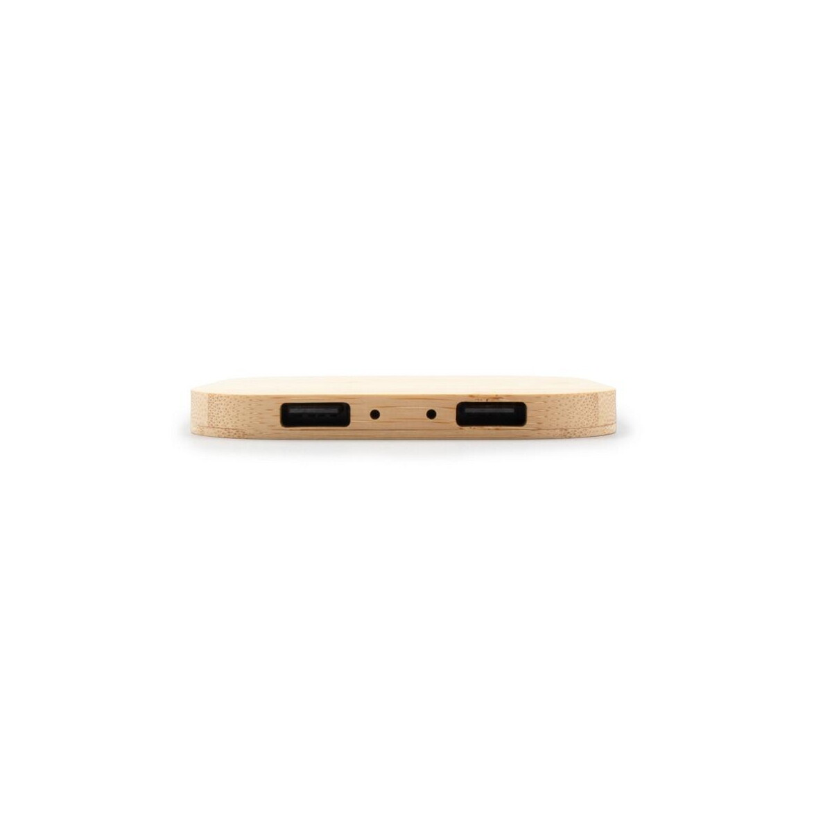 Ładowarki z logo – bambusowa ładowarka bezprzewodowa 10w b’right | jazzlyn V0054-17_AAB01 Bambusowa ładowarka bezprzewodowa 10W B'RIGHT | Jazzlyn V0054-17_AAB01