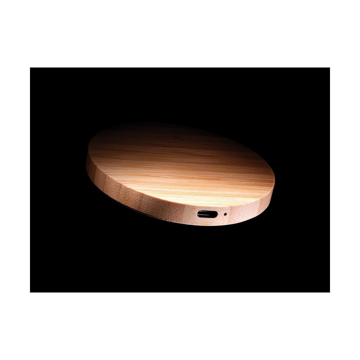 Ładowarki z logo – bambusowa ładowarka bezprzewodowa 15w P308.389__M_401 Bambusowa ładowarka bezprzewodowa 15W P308.389__M_401