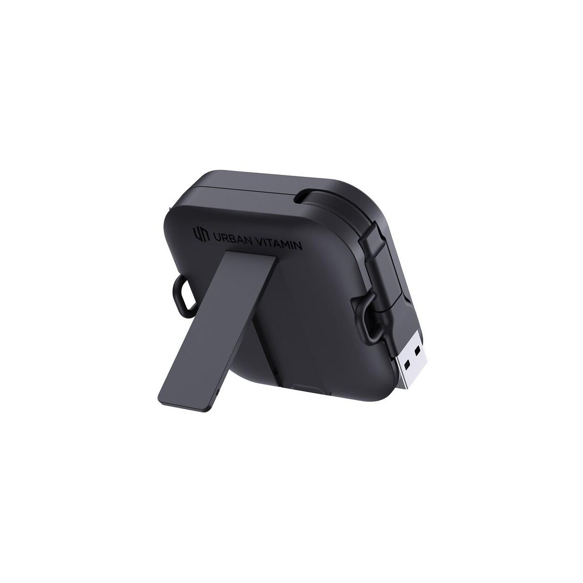 Ładowarki z logo – ładowarka 100w, stojak na telefon urban vitamin san jose P302.7201__B_4 Ładowarka 100W, stojak na telefon Urban Vitamin San Jose P302.7201__B_4