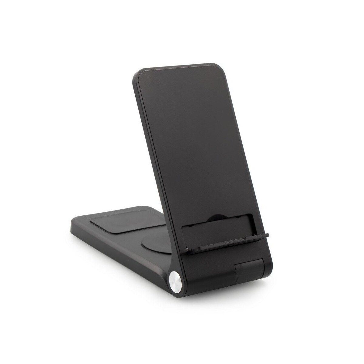 Ładowarki z logo – ładowarka bezprzewodowa 15w exclusive collection, 3 w 1, stojak na telefon | zita VA124-03_AAA01 Ładowarka bezprzewodowa 15W Exclusive Collection, 3 w 1, stojak na telefon | Zita VA124-03_AAA01