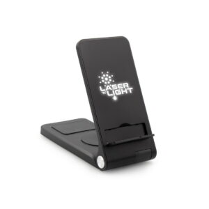Ładowarka bezprzewodowa 15W Exclusive Collection, 3 w 1, stojak na telefon | Zita VA124-03_ILG01