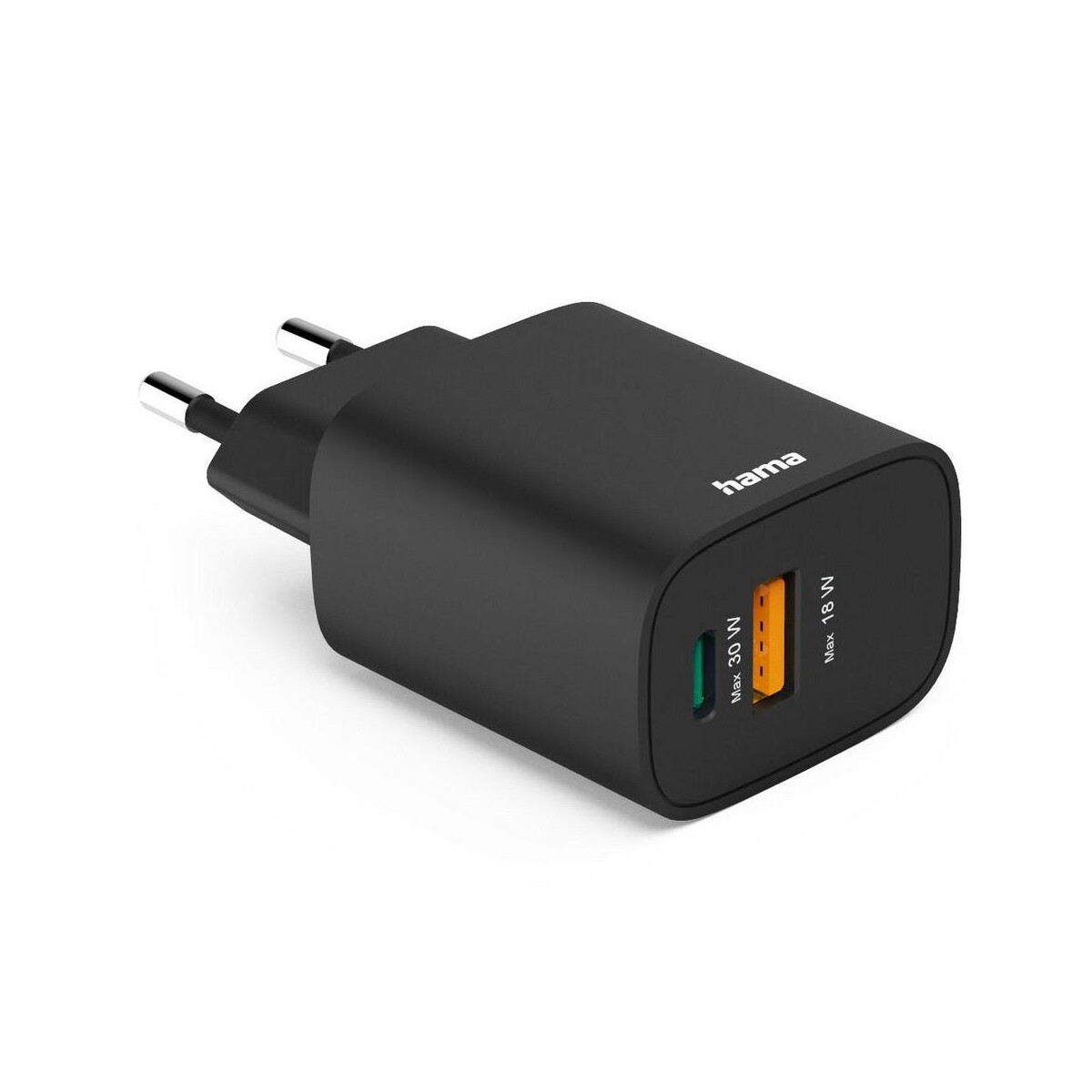 Ładowarki z logo – ładowarka ścienna 30w hama VH019-03_AAA02 Ładowarka ścienna 30W Hama VH019-03_AAA02