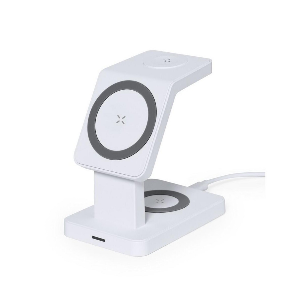 Ładowarki z logo – magnetyczna ładowarka bezprzewodowa 15w, 3 w 1, stojak na telefon V1351-02_AAA01 Magnetyczna ładowarka bezprzewodowa 15W, 3 w 1, stojak na telefon V1351-02_AAA01