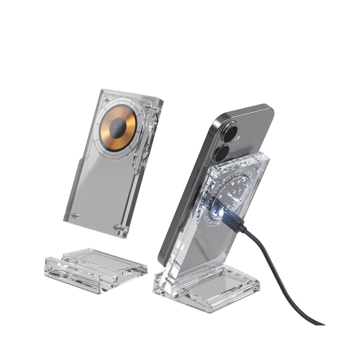 Ładowarki z logo – magnetyczna ładowarka bezprzewodowa 15w magcharge P309.0800__B_4 Magnetyczna ładowarka bezprzewodowa 15W Magcharge P309.0800__B_4