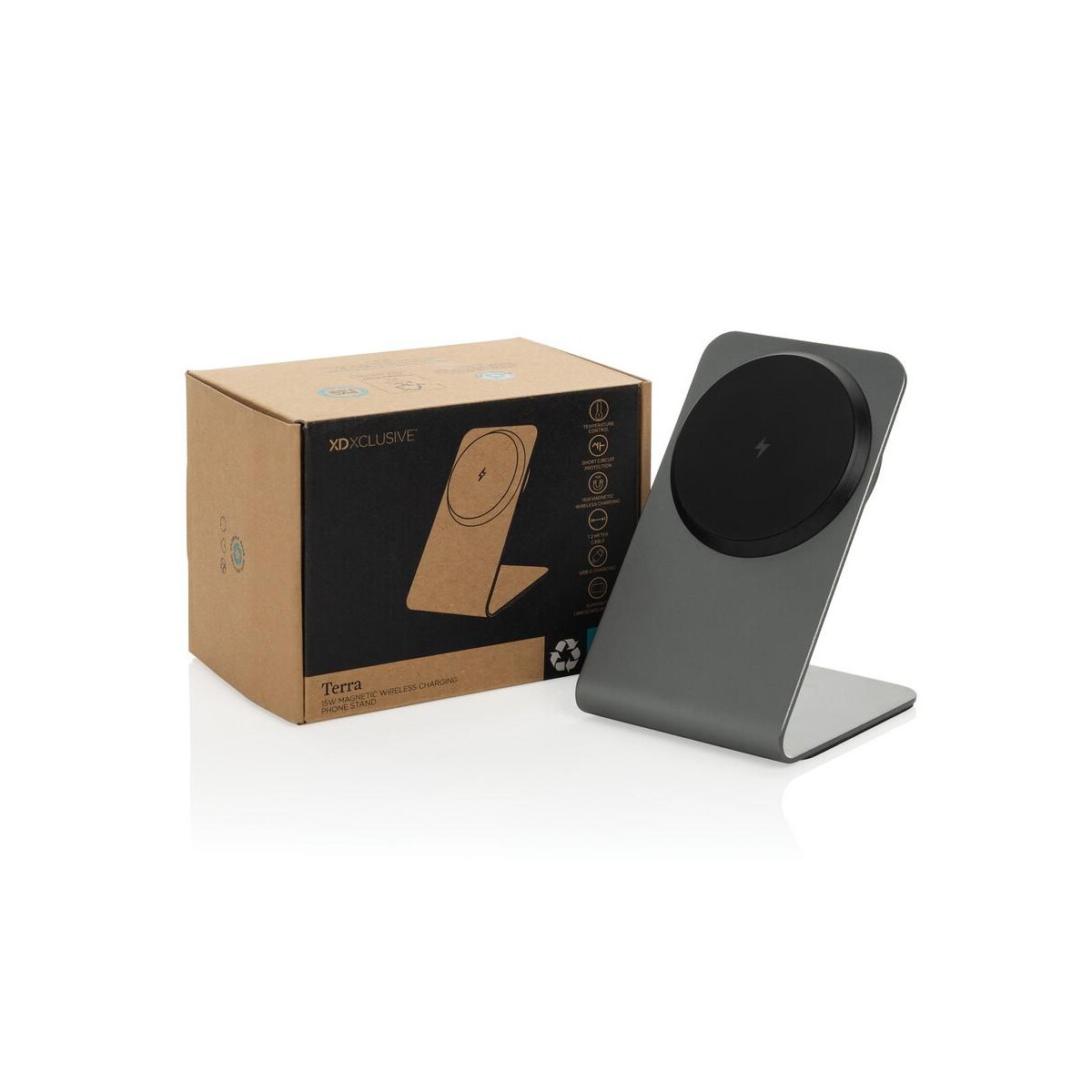 Ładowarki z logo – magnetyczna ładowarka bezprzewodowa 15w terra P309.1002__P_500 Magnetyczna ładowarka bezprzewodowa 15W Terra P309.1002__P_500