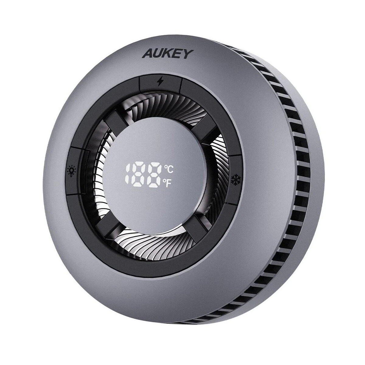Ładowarki z logo – magnetyczna ładowarka bezprzewodowa 15w z wentylatorem aukey VAM10-15_AAA02 Magnetyczna ładowarka bezprzewodowa 15W z wentylatorem Aukey VAM10-15_AAA02