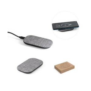 RENEWAL CHARGER. Superszybka ładowarka bezprzewodowa 15 W wykonana w przetworzonego PET (100% rPET) 97093_set