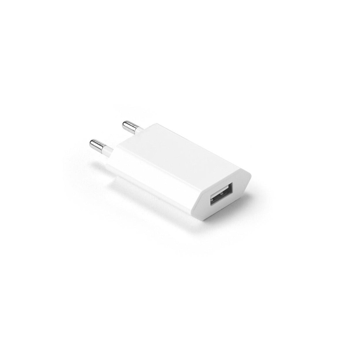 Ładowarki z logo – woese. zasilacz usb-a 5w z abs pochodzącego z recyklingu (100% rabs) 97361_106 WOESE. Zasilacz USB-A 5W z ABS pochodzącego z recyklingu (100% rABS) 97361_106