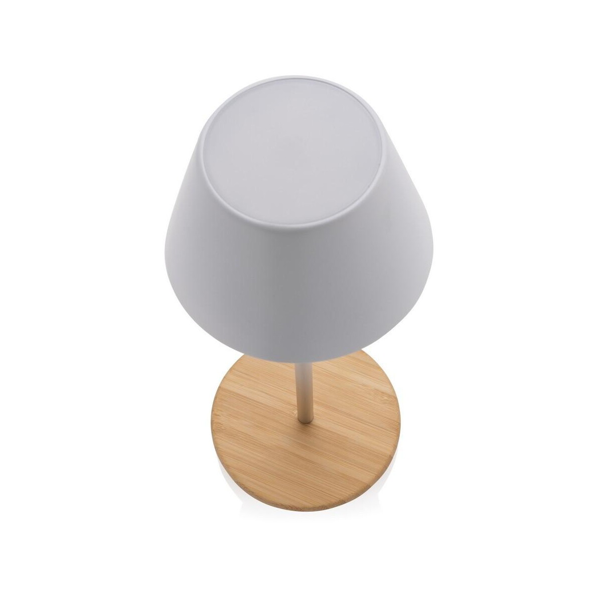 Lampki na biurko z logo – lampka na biurko pure glowe, plastik z recyklingu P513.283__B_2 Lampka na biurko Pure Glowe, plastik z recyklingu P513.283__B_2