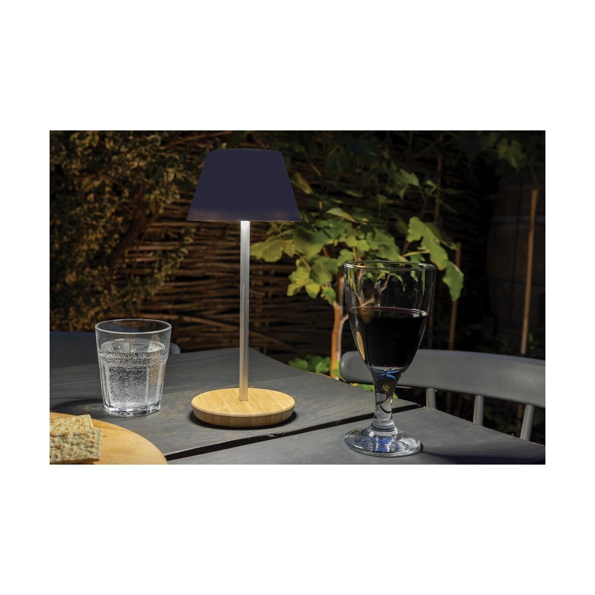 Lampki na biurko z logo – lampka na biurko pure glowe, plastik z recyklingu P513.283__M_400 Lampka na biurko Pure Glowe, plastik z recyklingu P513.283__M_400