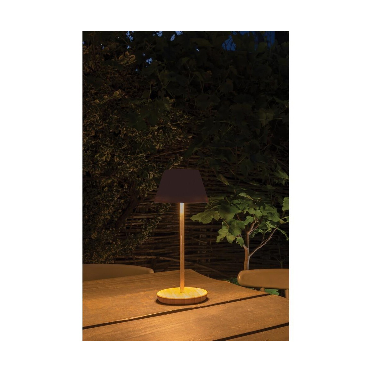 Lampki na biurko z logo – lampka na biurko pure glowe, plastik z recyklingu P513.283__M_402 Lampka na biurko Pure Glowe, plastik z recyklingu P513.283__M_402
