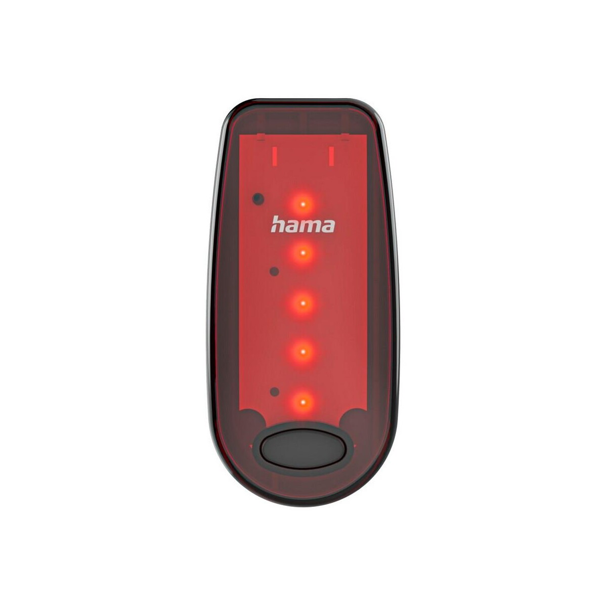 Latarki bezpieczeństwa z logo – lampka rowerowa, ostrzegawcza hama VH052-03_AAB02 Lampka rowerowa, ostrzegawcza Hama VH052-03_AAB02