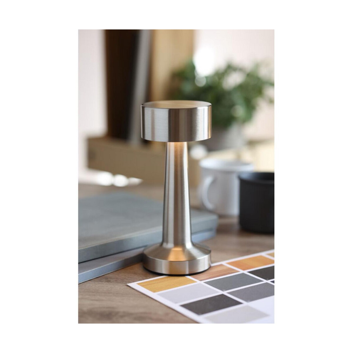 Latarki z logo – akumulatorowa metalowa lampa st hierluz mo2478-16-ambiant Akumulatorowa metalowa lampa st HIERLUZ mo2478-16-ambiant