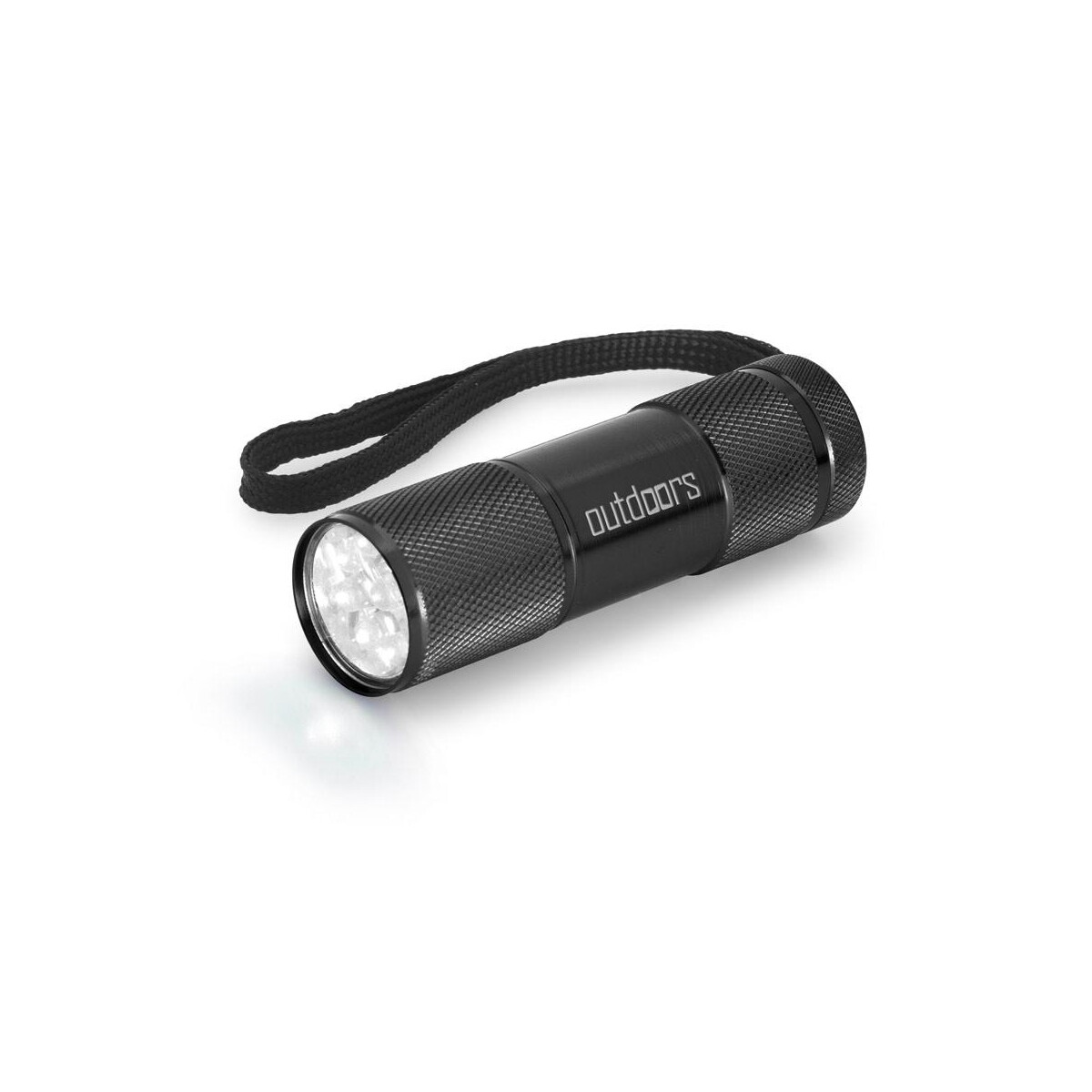 Latarki z logo – flashy. aluminiowa latarka z 9 diodami led 94736_103-logo FLASHY. Aluminiowa latarka z 9 diodami LED 94736_103-logo