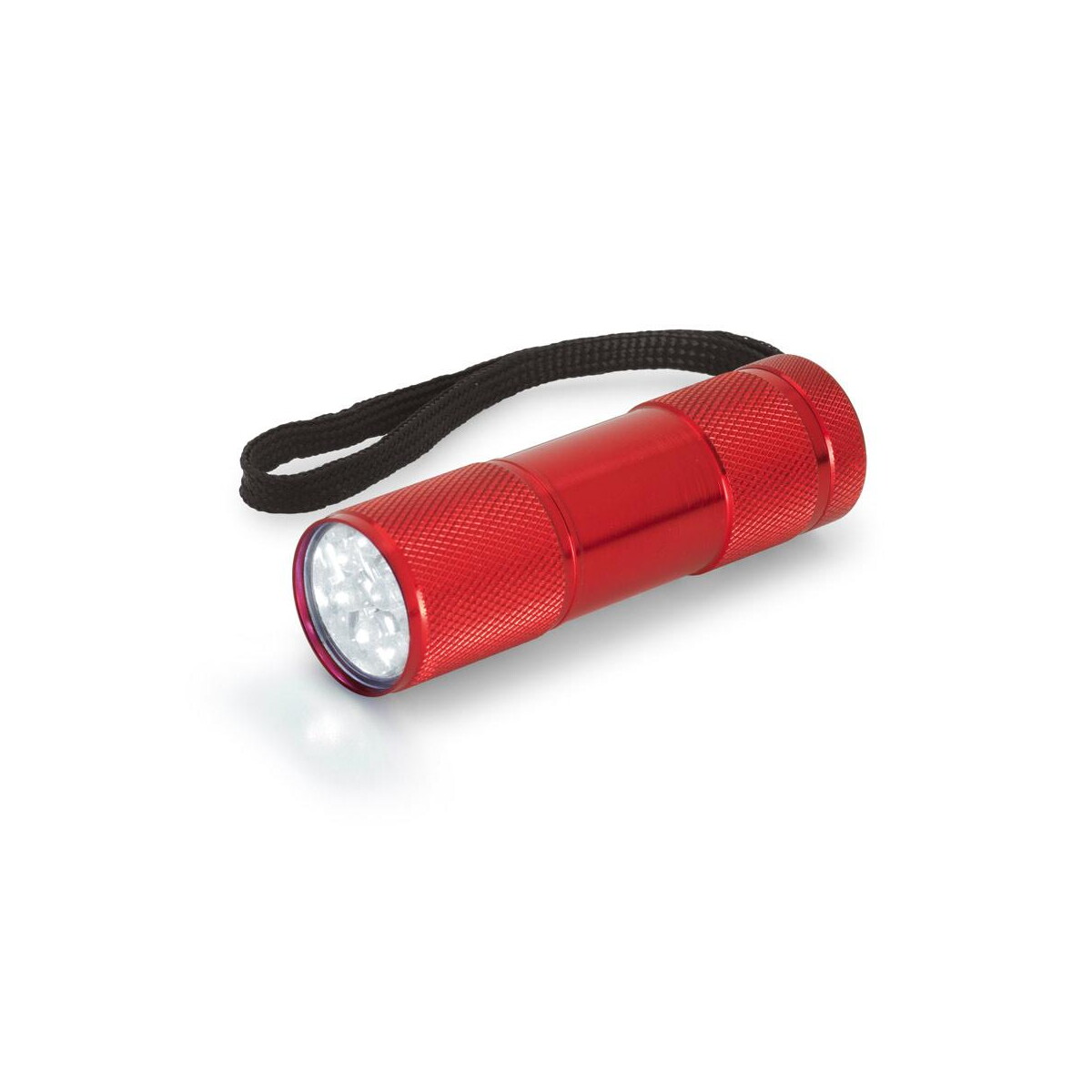 Latarki z logo – flashy. aluminiowa latarka z 9 diodami led 94736_105 FLASHY. Aluminiowa latarka z 9 diodami LED 94736_105