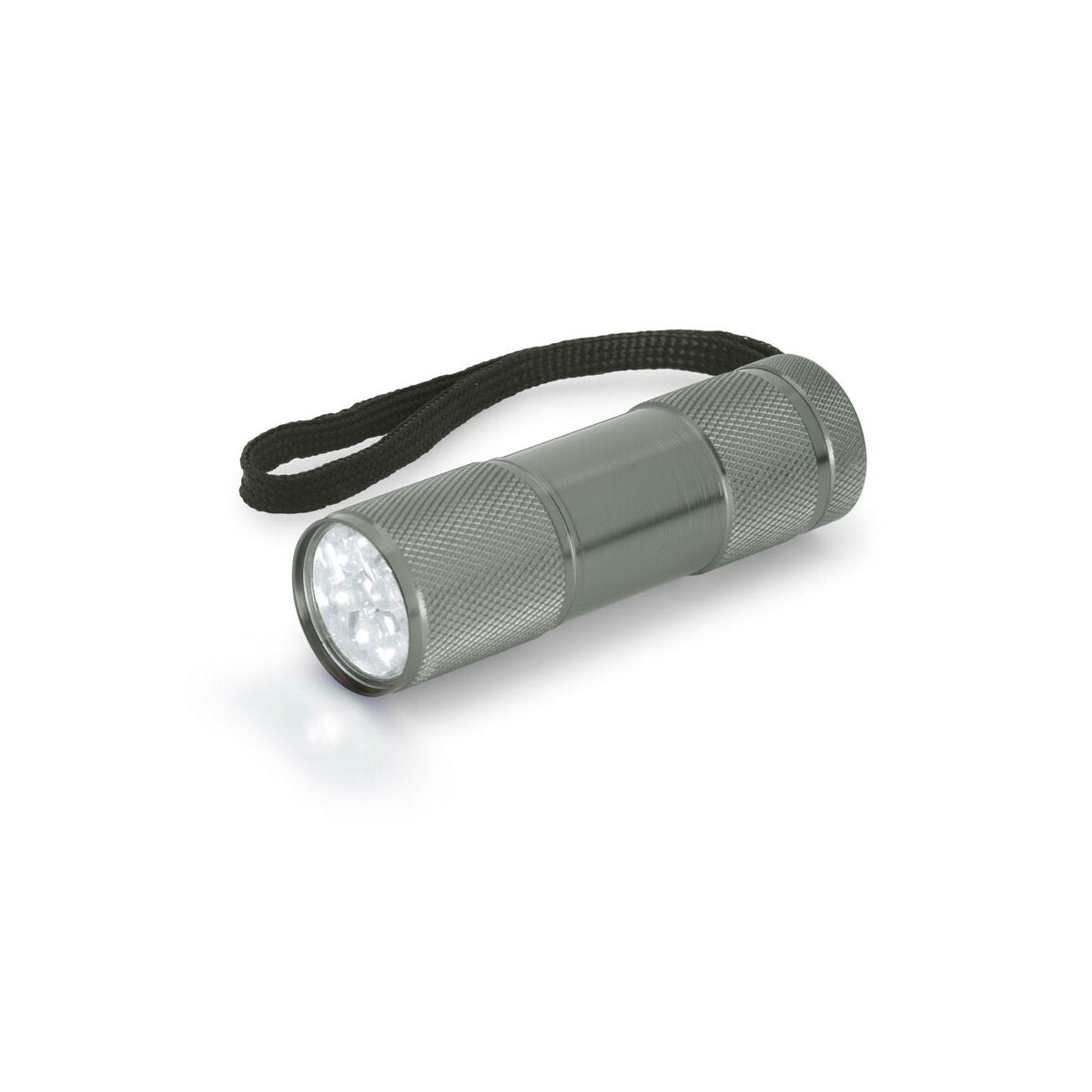 Latarki z logo – flashy. aluminiowa latarka z 9 diodami led 94736_147 FLASHY. Aluminiowa latarka z 9 diodami LED 94736_147