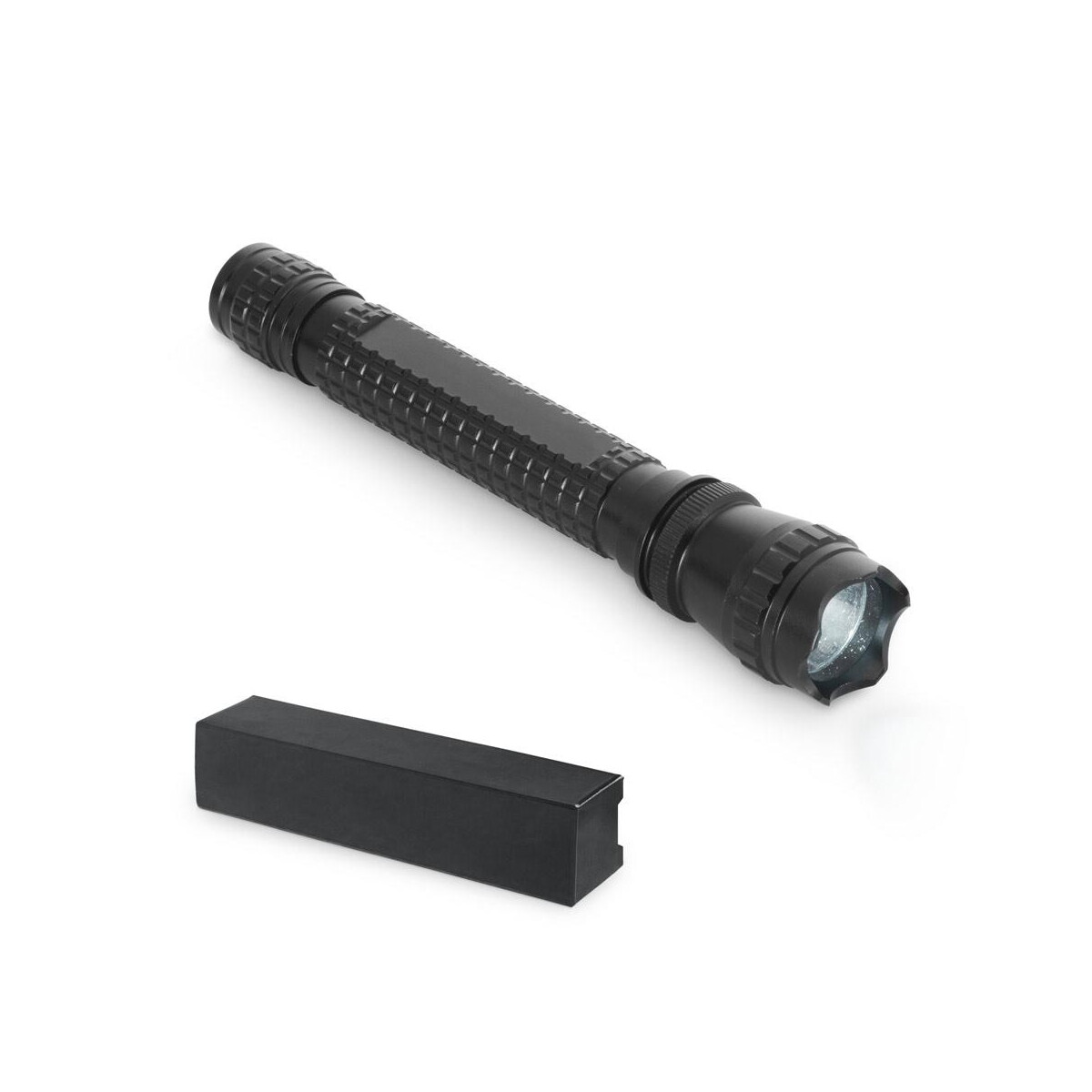 GRANJA. Aluminiowa latarka z diodą LED latarka 94738_set