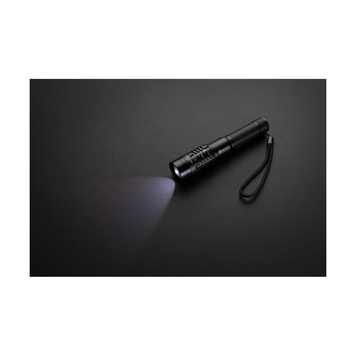 Latarki z logo – latarka gear x, ładowana przez usb P513.851__B_8 Latarka Gear X, ładowana przez USB P513.851__B_8