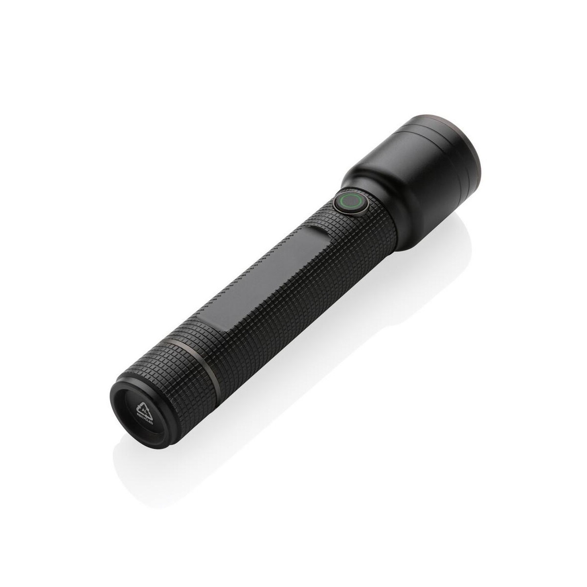 Latarki z logo – latarka gear x, ładowana przez usb, aluminium z recyklingu P513.921__B_4 Latarka Gear X, ładowana przez USB, aluminium z recyklingu P513.921__B_4