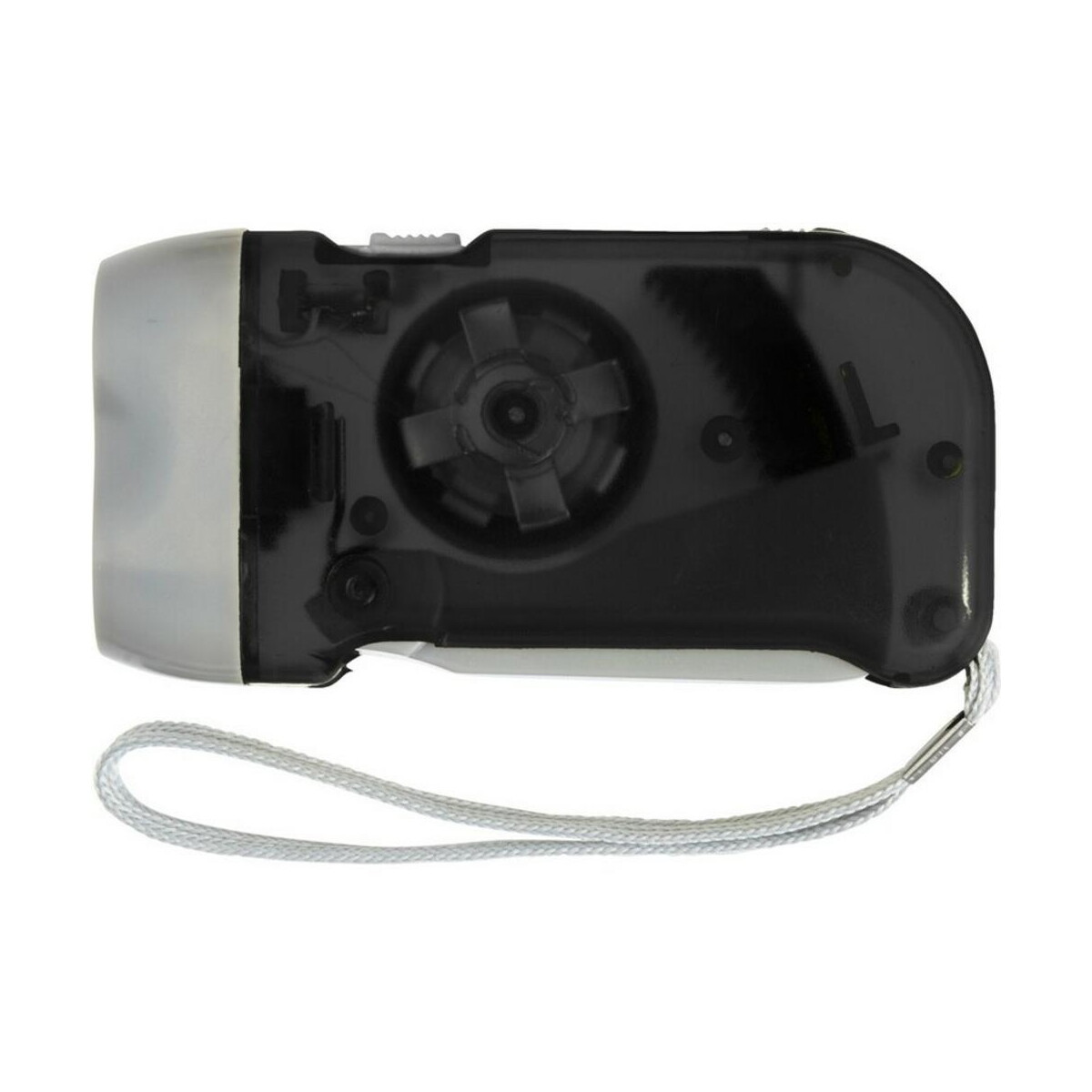 Latarki z logo – latarka na dynamo 2 led V5504-03_ISD01 Latarka na dynamo 2 LED V5504-03_ISD01