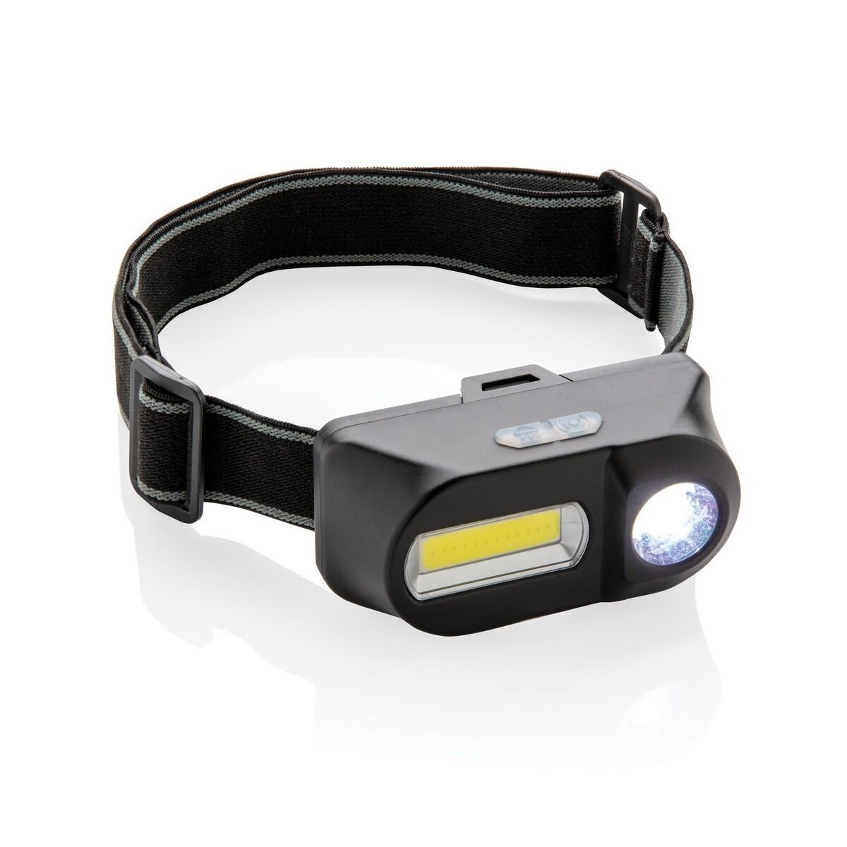 Latarki z logo – latarka na głowę cob led P518.041__B_5 Latarka na głowę COB LED P518.041__B_5