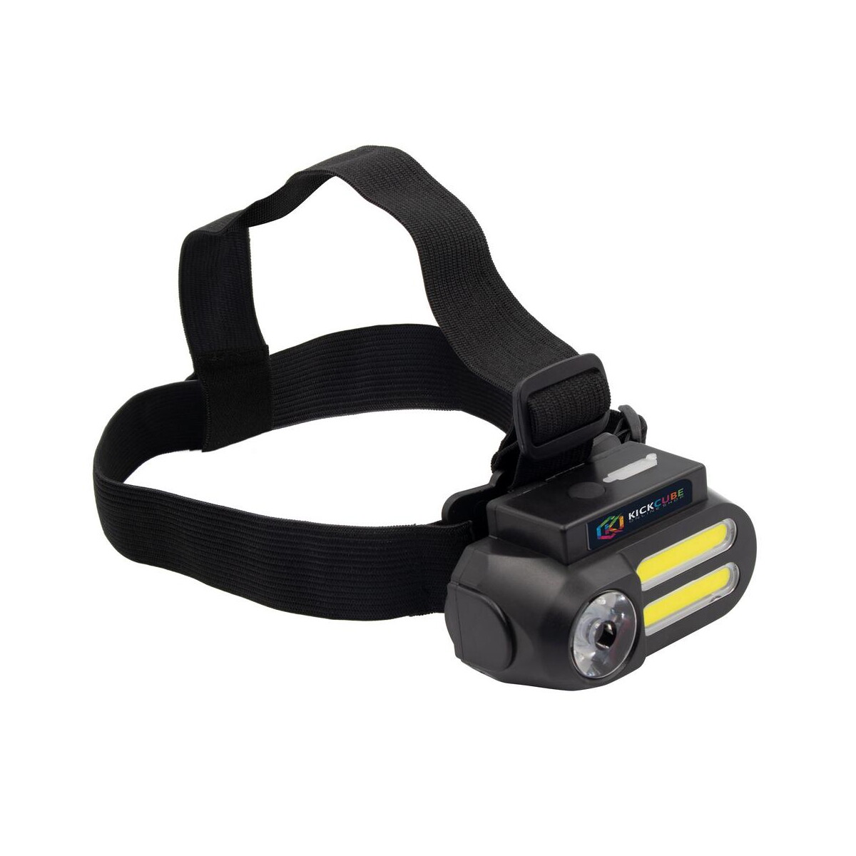 Latarki z logo – latarka na głowę ze światłem led i cob | chad V7198-03_ILG01 Latarka na głowę ze światłem LED i COB | Chad V7198-03_ILG01