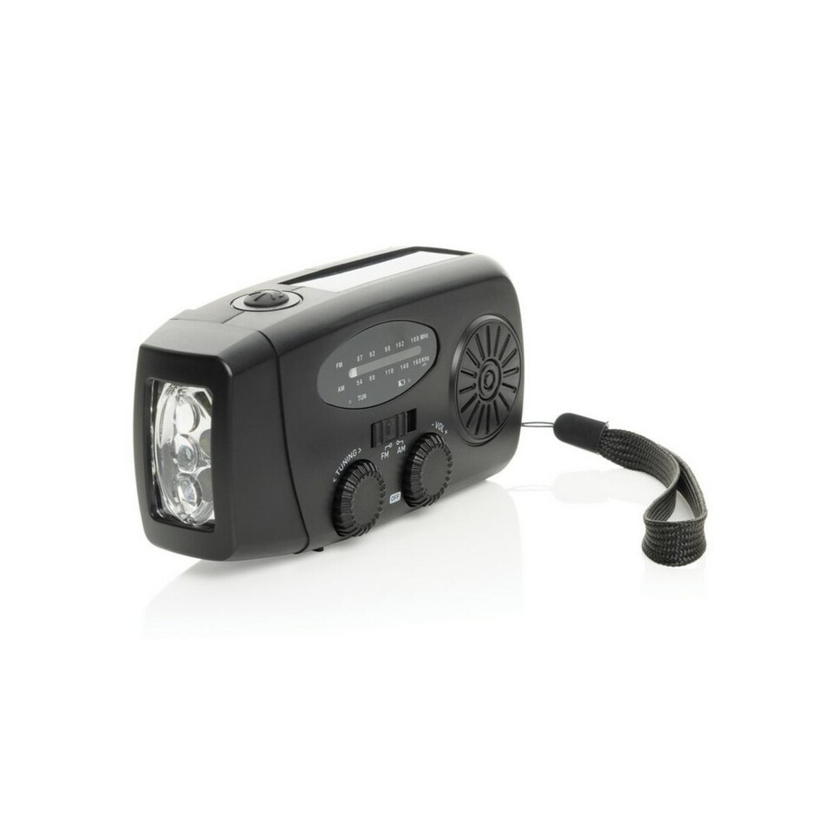 Radio survivalowe AM/FM, power bank 1800 mAh, latarka RescueWave P326.4301__B_1