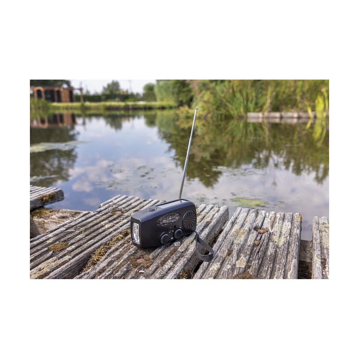 Latarki z logo – radio survivalowe am/fm, power bank 1800 mah, latarka rescuewave P326.4301__M_401 Radio survivalowe AM/FM, power bank 1800 mAh, latarka RescueWave P326.4301__M_401