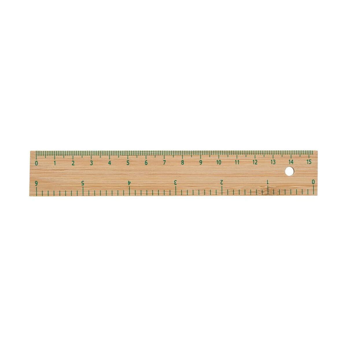 Linijki z logo – bambusowa linijka V7379-16_AAB01 Bambusowa linijka V7379-16_AAB01