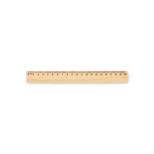 Drewniana linijka 20 cm RULER20 mo2917-40