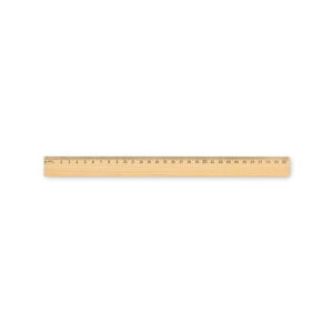 Drewniana linijka 30 cm RULER30 mo2918-40