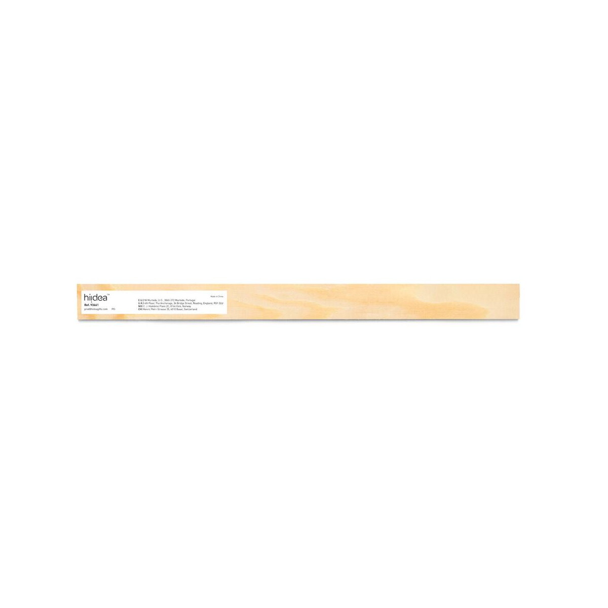 Linijki z logo – wesley 30. linijka z drewna sosnowego o długości 30 cm 93661_150-b WESLEY 30. Linijka z drewna sosnowego o długości 30 cm 93661_150-b