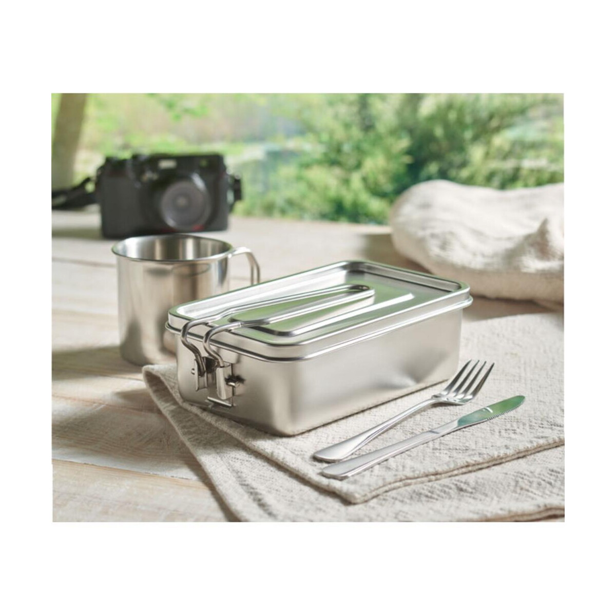 Lunchboxy z logo – lunch box ze stali nierdzewnej tamelunch mo2224-14-ambiant Lunch box ze stali nierdzewnej TAMELUNCH mo2224-14-ambiant