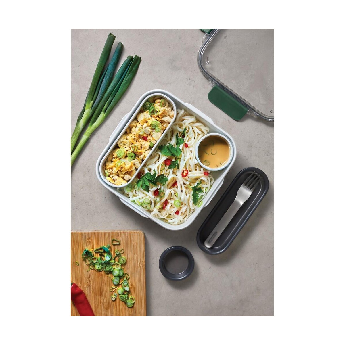 Lunchboxy z logo – lunchbox, pudełko śniadaniowe black+blum P439.0227__M_408 Lunchbox, pudełko śniadaniowe Black+Blum P439.0227__M_408
