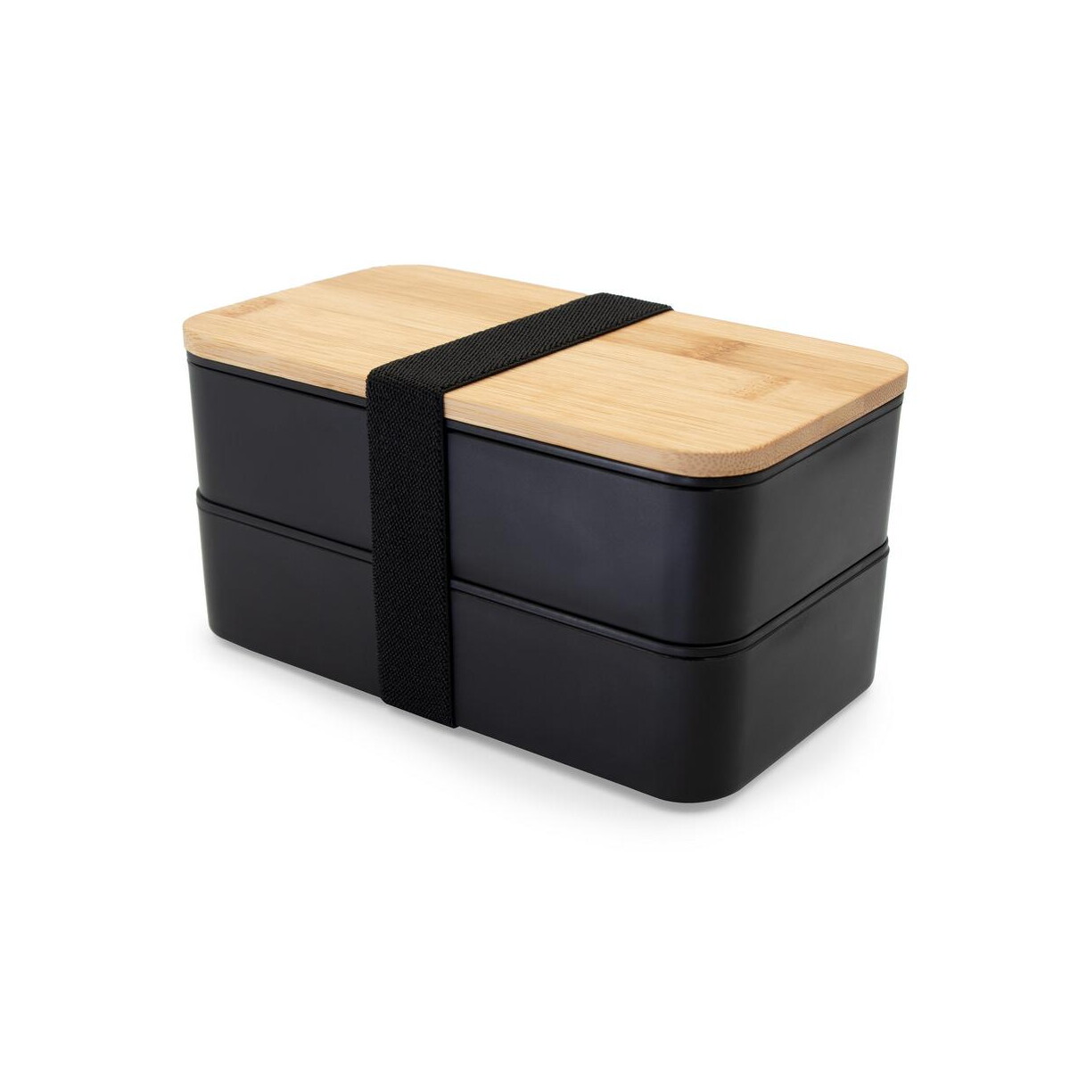 Lunchboxy z logo – pudełka śniadaniowe 2 w 1, 2×500 ml, bambusowe wieczko, sztućce | tijani VA101-03_AAA03 Pudełka śniadaniowe 2 w 1, 2x500 ml, bambusowe wieczko, sztućce | Tijani VA101-03_AAA03