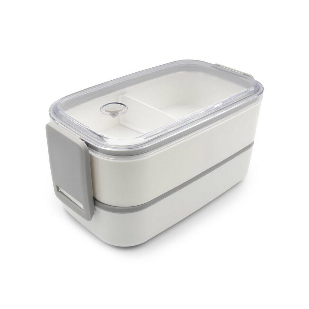 Pudełka śniadaniowe 2 w 1, 2x700 ml, sztućce | Cash V7246-02_AAA01