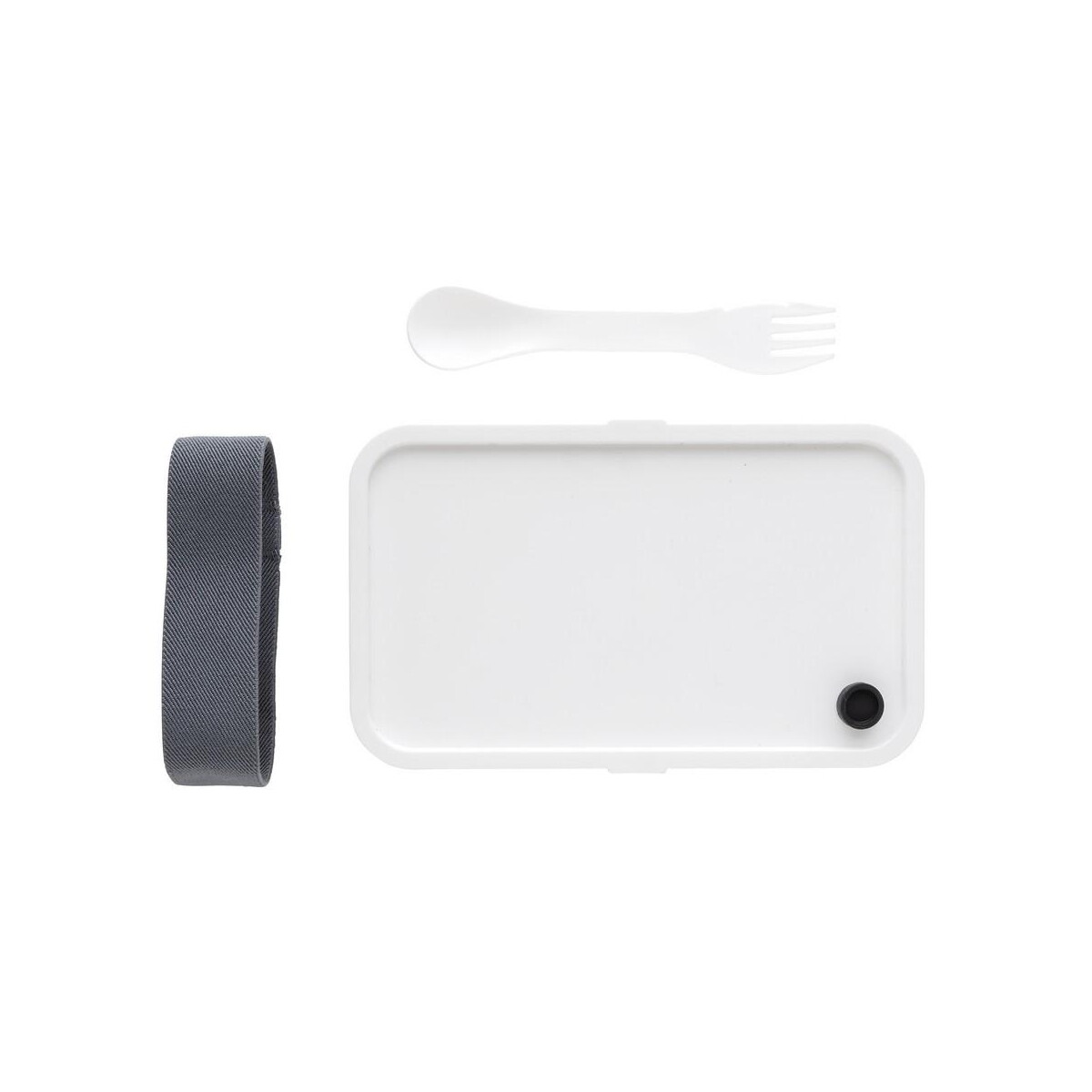 Lunchboxy z logo – pudełko śniadaniowe, łyżkowidelec P269.593__B_6 Pudełko śniadaniowe, łyżkowidelec P269.593__B_6