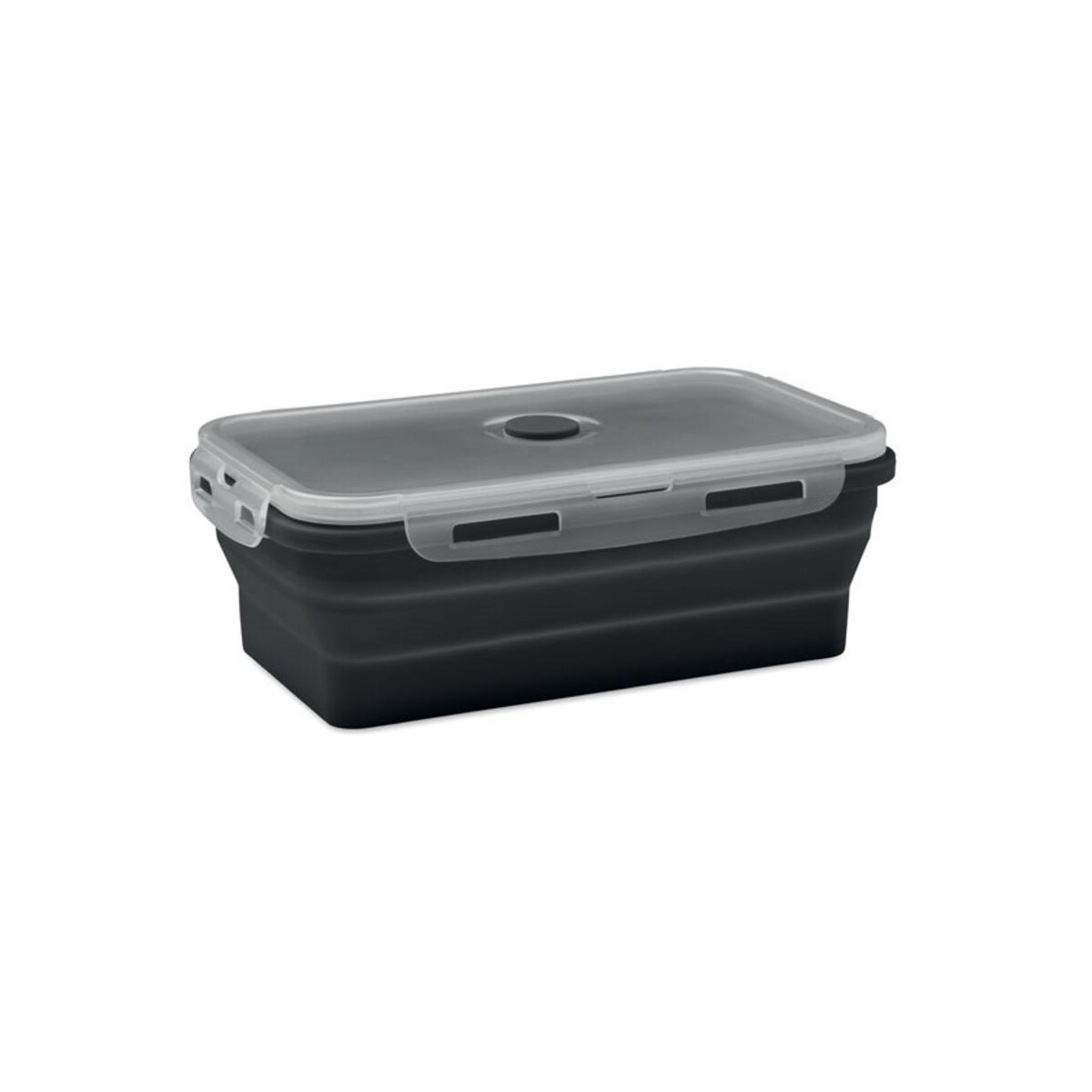 Lunchboxy z logo – składany silikonowy pojemnik na kolapso mo2549-03-open Składany silikonowy pojemnik na KOLAPSO mo2549-03-open