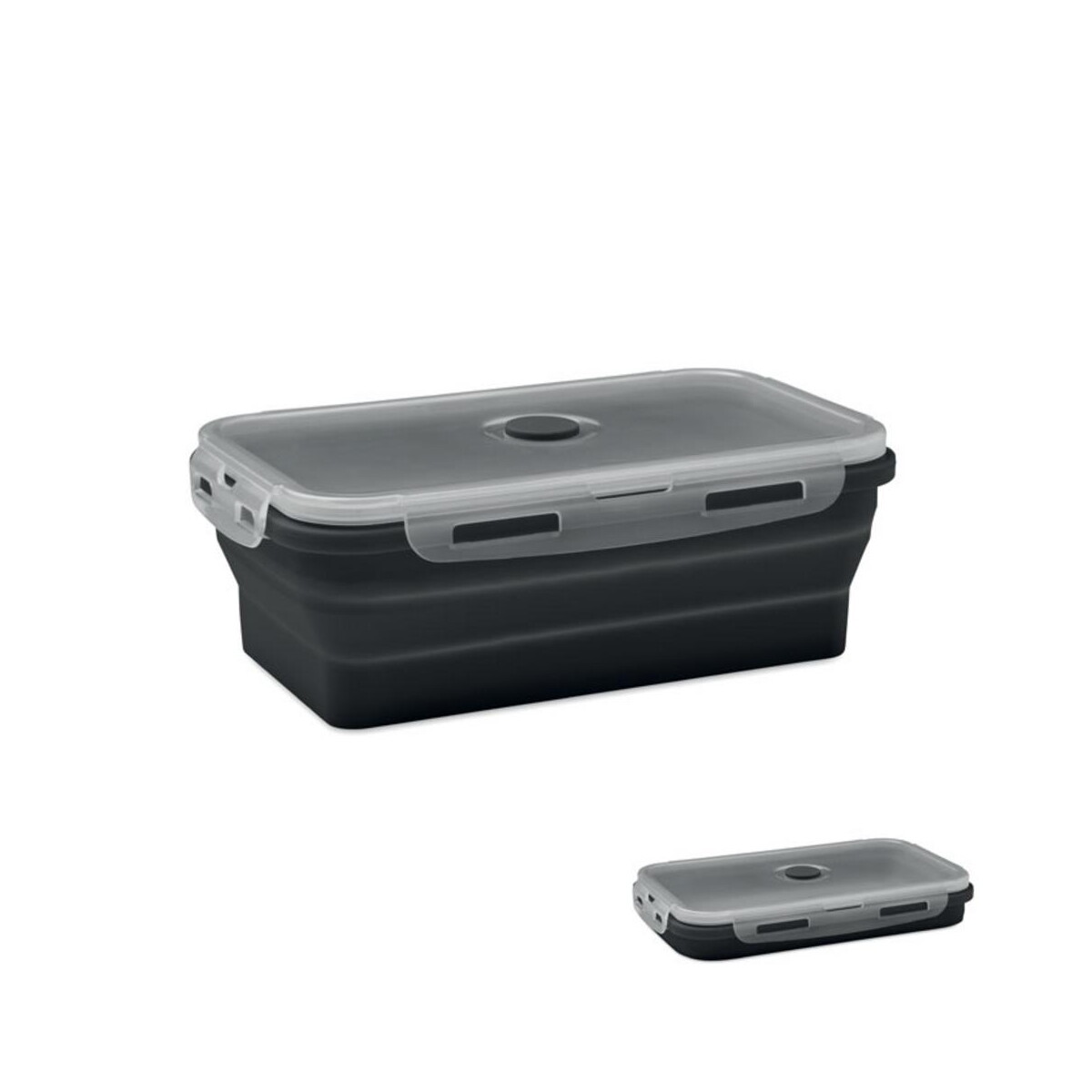 Lunchboxy z logo – składany silikonowy pojemnik na kolapso mo2549-03 Składany silikonowy pojemnik na KOLAPSO mo2549-03