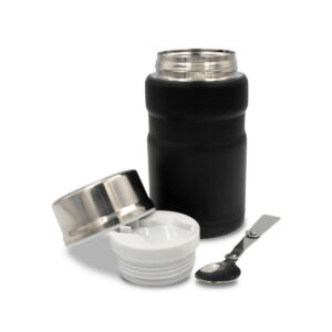 Termiczny pojemnik na żywność 650 ml Air Gifts, składana łyżka | Jonathan V9962-03_AAA01