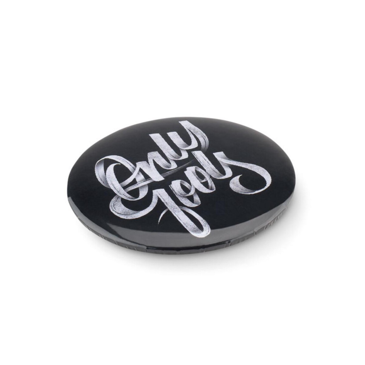 Lusterka z logo – lusterko button mirror mo9335-16b Lusterko button MIRROR mo9335-16b