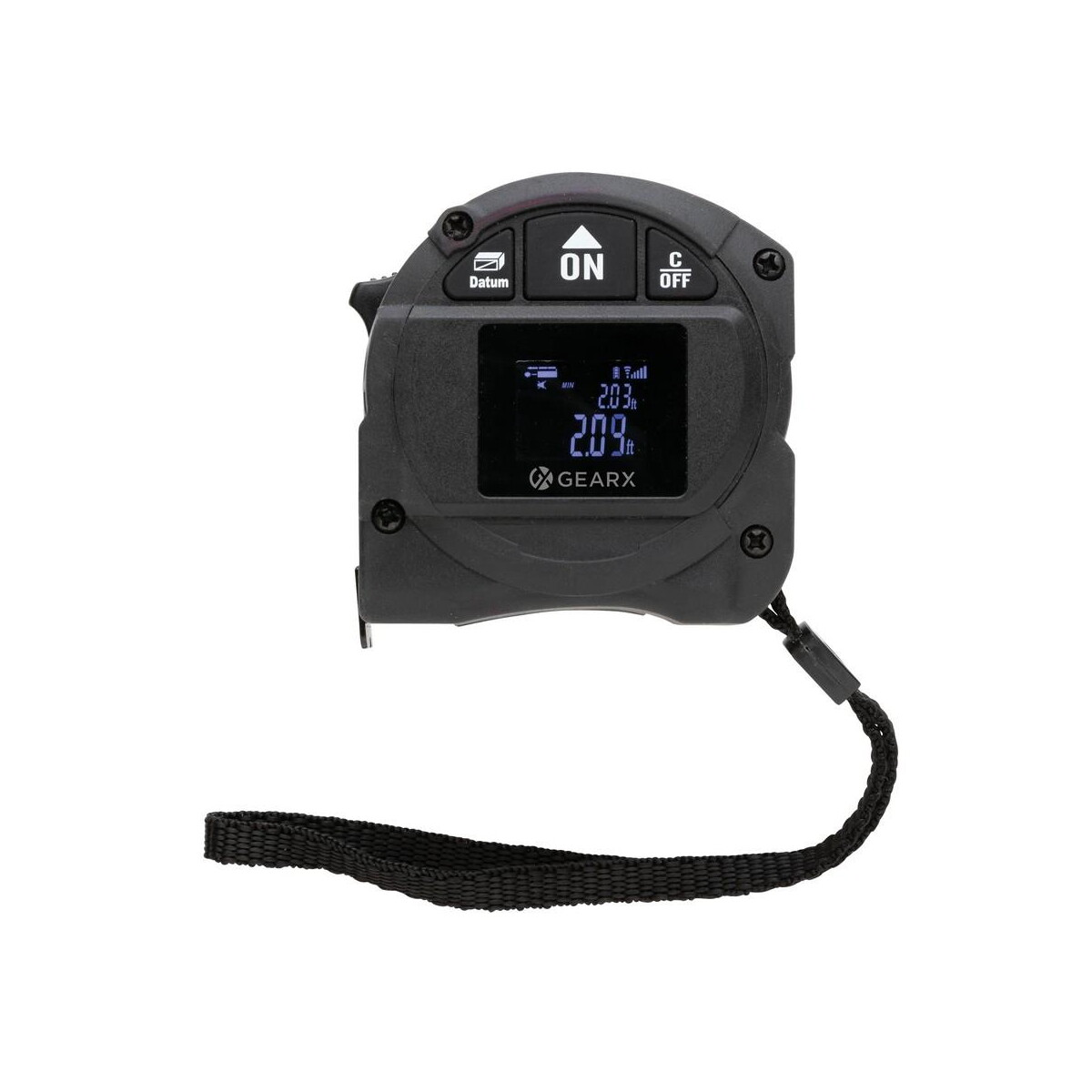 Miarki z logo – miara 5m, dalmierz laserowy 30m gear x P113.211__B_2 Miara 5m, dalmierz laserowy 30m Gear X P113.211__B_2