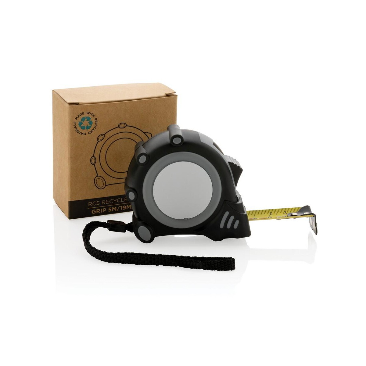 Miarki z logo – miara 5m grip, rabs P112.151__P_500 Miara 5m Grip, RABS P112.151__P_500