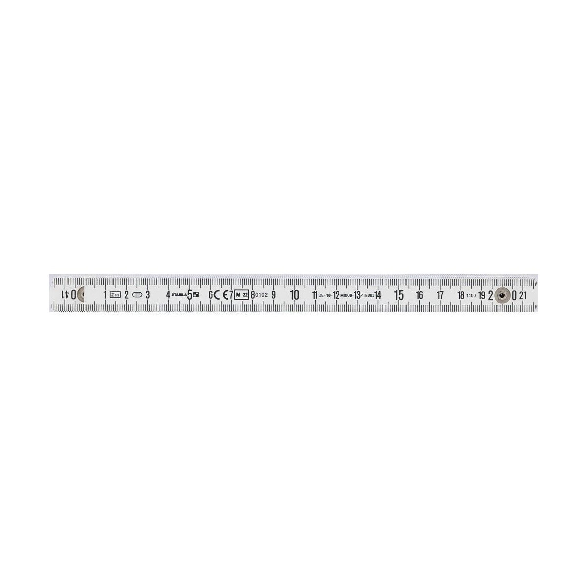 Miarki z logo – miara składana 2m stabila gloria 1100 VA737-02_ITP01 Miara składana 2m STABILA Gloria 1100 VA737-02_ITP01
