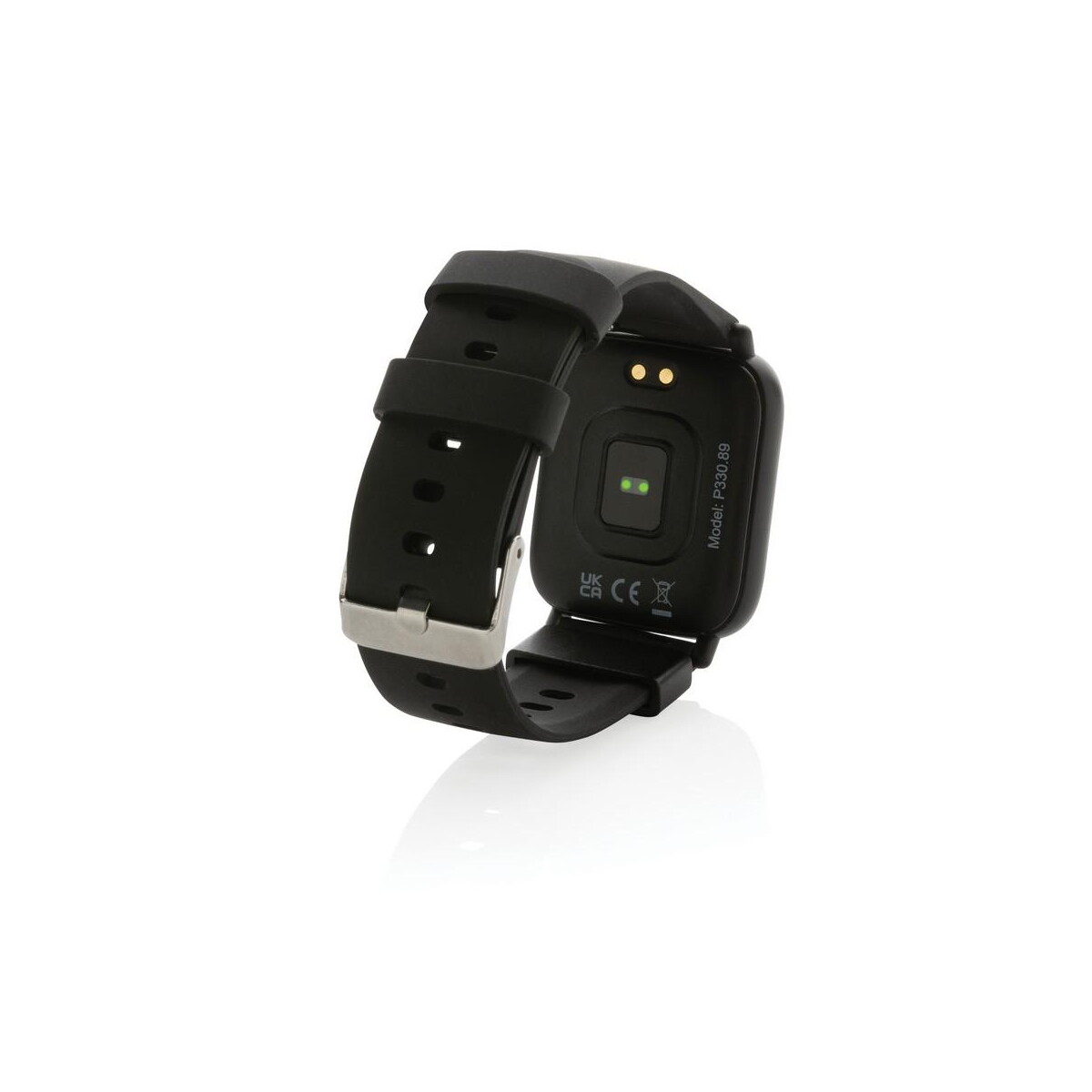 Monitory aktywności z logo – monitor aktywności fit watch, tpe z recyklingu P330.891__B_2 Monitor aktywności Fit Watch, TPE z recyklingu P330.891__B_2